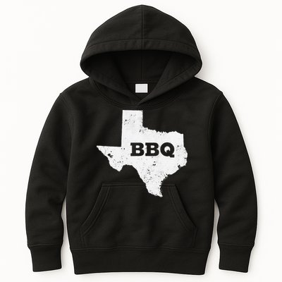 Vintage Texas Bbq State Of Texas Barbecue Kids Hoodie