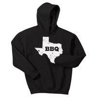 Vintage Texas Bbq State Of Texas Barbecue Kids Hoodie