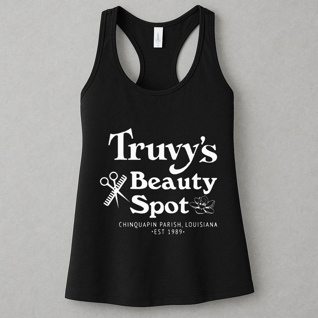 Vintage TruvyS Beauty Spot Truvy Hairsalon Womens Tank Top