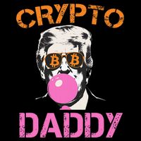 Vintage Trump Bitcoin Daddy Crypto Sarcasm Investment Squad Toddler Hoodie