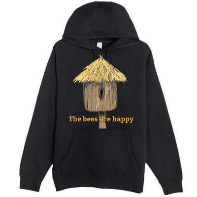 Valheim The Bees Are Happy Premium Pullover Hoodie