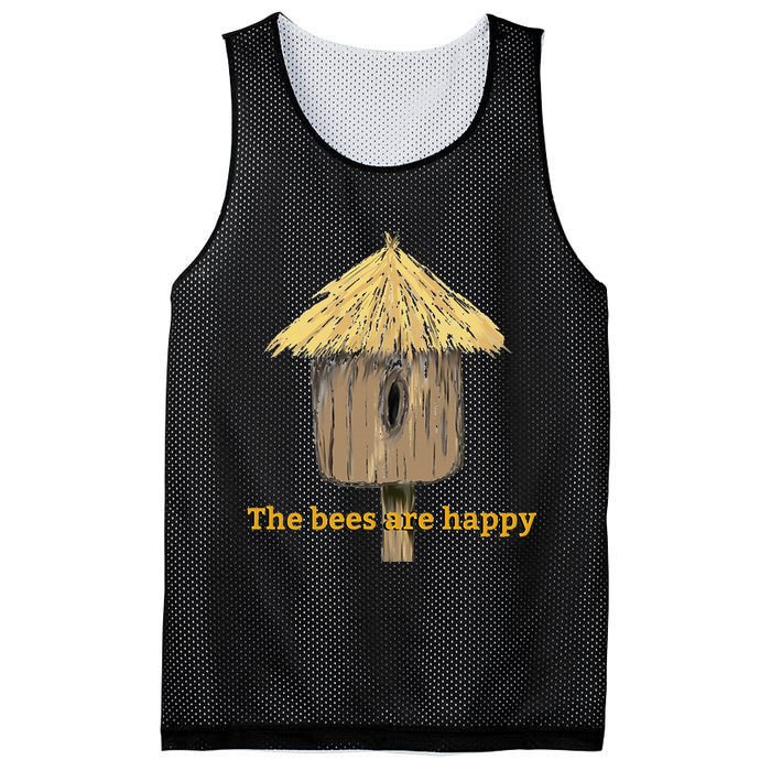 Valheim The Bees Are Happy Mesh Reversible Basketball Jersey Tank