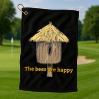 Valheim The Bees Are Happy Golf Towel