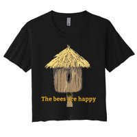 Valheim The Bees Are Happy Women's Crop Top Tee