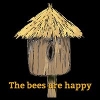 Valheim The Bees Are Happy Cropped Pullover Crew