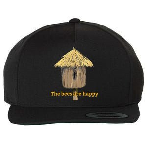 Valheim The Bees Are Happy Wool Snapback Cap