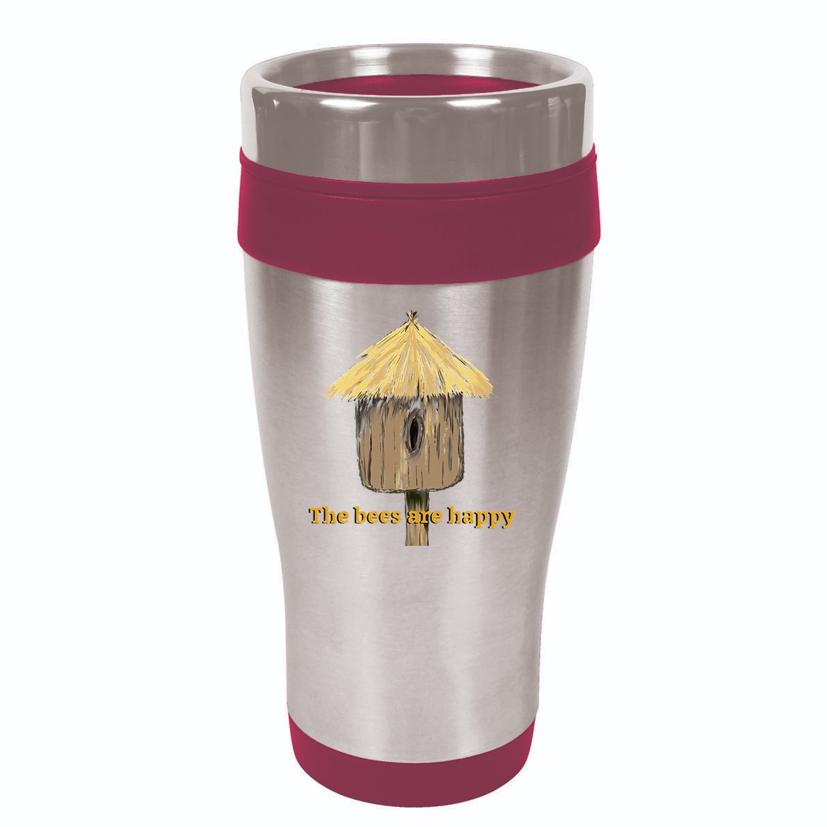 Valheim The Bees Are Happy 16oz Travel Tumbler