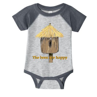 Valheim The Bees Are Happy Infant Baby Jersey Bodysuit