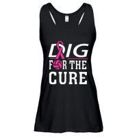 Volleyball Team Breast Cancer Awareness Ladies Essential Flowy Tank