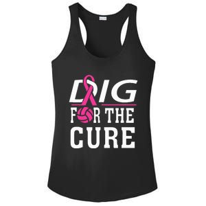 Volleyball Team Breast Cancer Awareness Ladies PosiCharge Competitor Racerback Tank