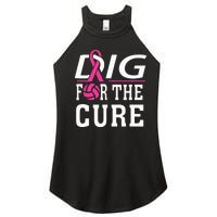 Volleyball Team Breast Cancer Awareness Women's Perfect Tri Rocker Tank