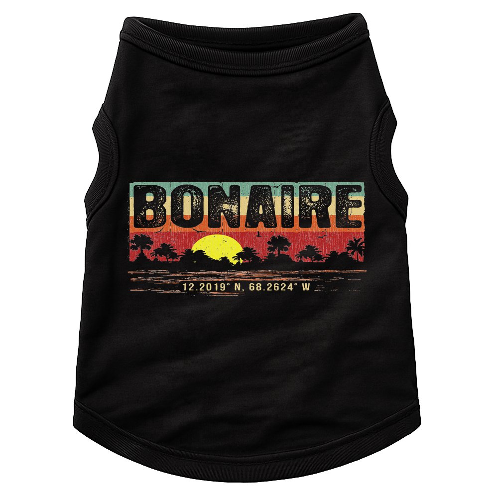 Vintage Tropical Bonaire Doggie Tank