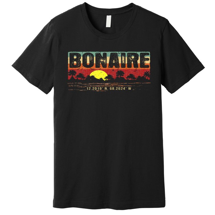 Vintage Tropical Bonaire Premium T-Shirt