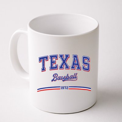 Vintage Texas Baseball 1972 Team Mug