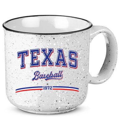 Vintage Texas Baseball 1972 Team 15oz Campfire Ceramic Mug