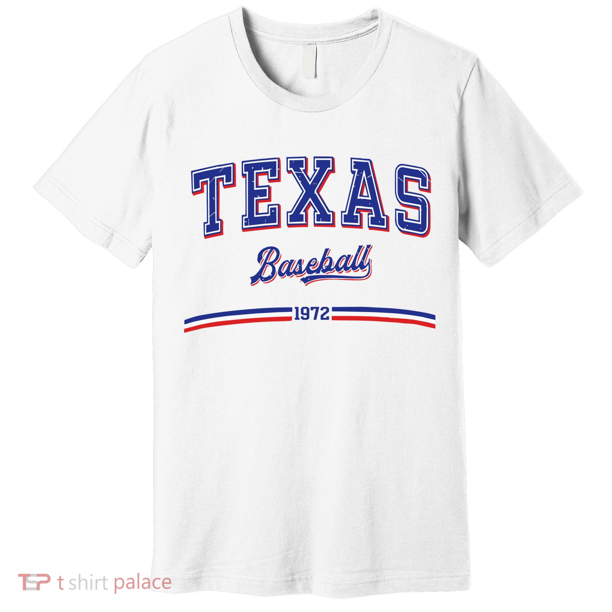 Vintage Texas Baseball 1972 Team Premium T-Shirt