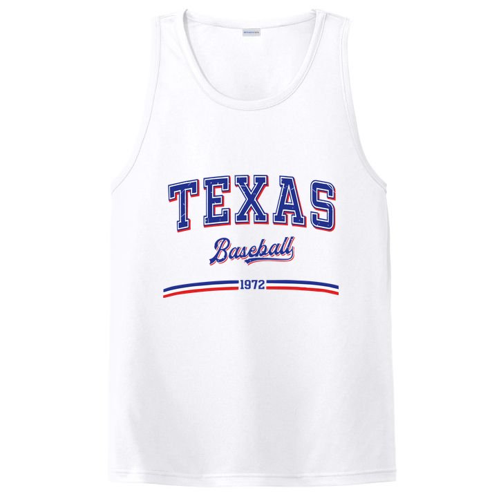 Vintage Texas Baseball 1972 Team PosiCharge Competitor Tank
