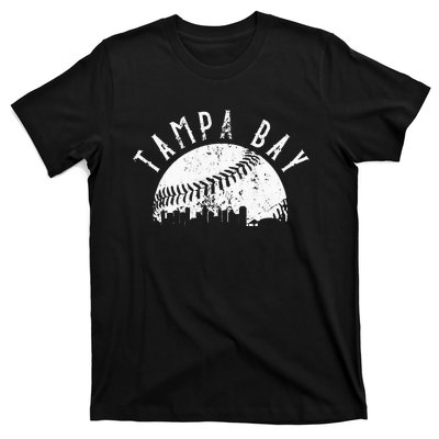 Vintage Tampa Bay Florida Skyline Apparel T-Shirt