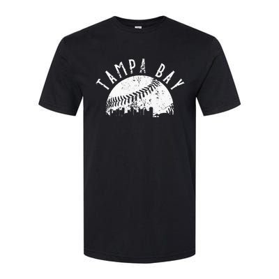 Vintage Tampa Bay Florida Skyline Apparel Softstyle CVC T-Shirt