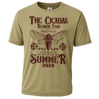 Vintage The Cicadas Reunion Tour Broods Xiii And Xix Summer 2024 Cooling Performance Crew T-Shirt