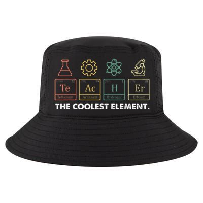 Vintage The Coolest Element Periodic Table Chemist Teacher Cool Comfort Performance Bucket Hat