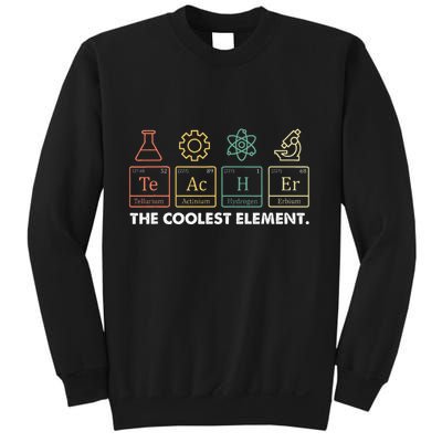 Vintage The Coolest Element Periodic Table Chemist Teacher Sweatshirt