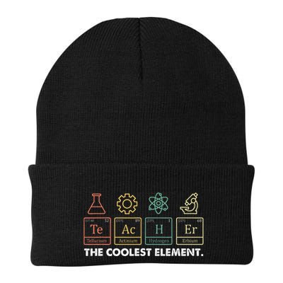 Vintage The Coolest Element Periodic Table Chemist Teacher Beanie