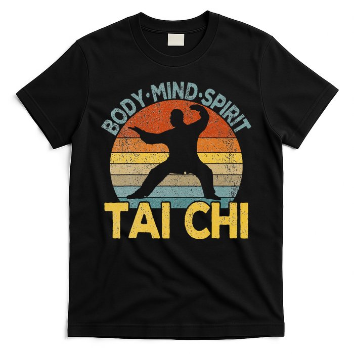 Vintage Tai Chi Chinese Martial Arts Taiji Retro T-Shirt