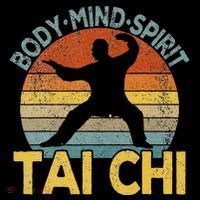 Vintage Tai Chi Chinese Martial Arts Taiji Retro T-Shirt