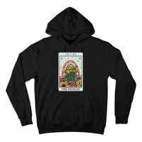 Vintage Tarot Card The Pickles Funny National Pickle Day Hoodie