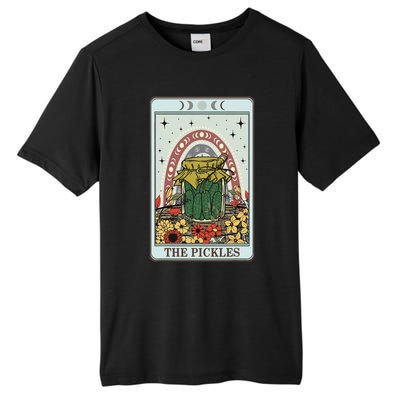 Vintage Tarot Card The Pickles Funny National Pickle Day Tall Fusion ChromaSoft Performance T-Shirt