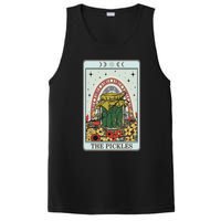 Vintage Tarot Card The Pickles Funny National Pickle Day PosiCharge Competitor Tank