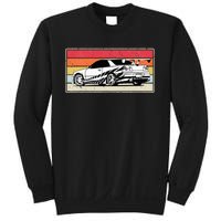 Vintage Tuner Car Skyline Graphic Retro Racing Drift Car Sweatshirt