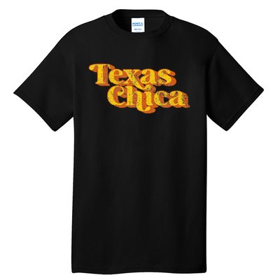 Vintage Texas Chica Funny Southern Pride Country Tall T-Shirt