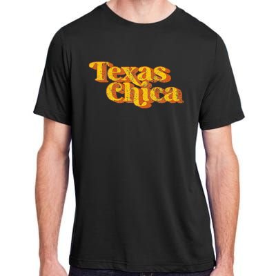 Vintage Texas Chica Funny Southern Pride Country Adult ChromaSoft Performance T-Shirt