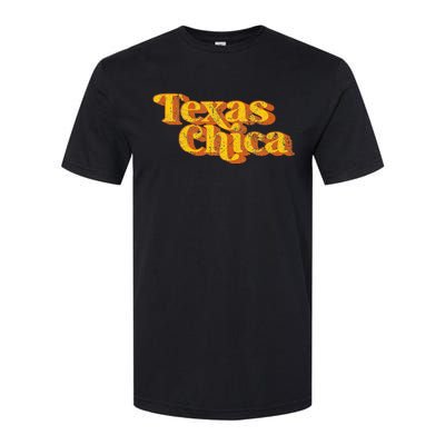 Vintage Texas Chica Funny Southern Pride Country Softstyle CVC T-Shirt