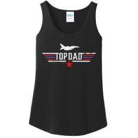 Vintage top dad top movie gun Jet Father's Day Birthday Ladies Essential Tank