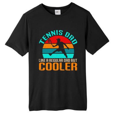 Vintage Tennis Dad Like A Regular Dad But Cooler Tall Fusion ChromaSoft Performance T-Shirt