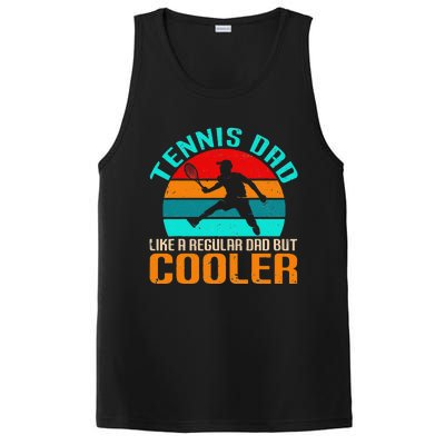 Vintage Tennis Dad Like A Regular Dad But Cooler PosiCharge Competitor Tank