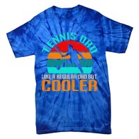 Vintage Tennis Dad Like A Regular Dad But Cooler Tie-Dye T-Shirt