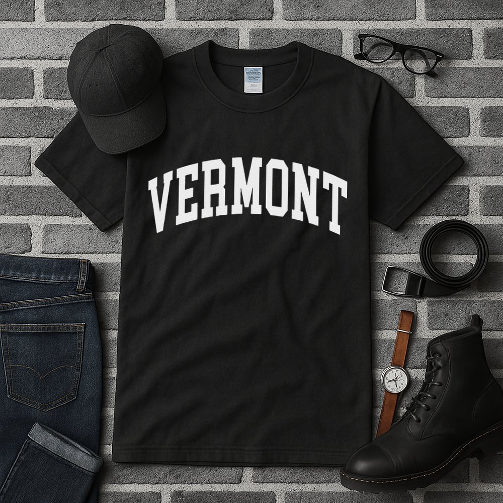 VERMONT Throwback Design Classic Tall T-Shirt