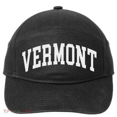 VERMONT Throwback Design Classic 7-Panel Snapback Hat