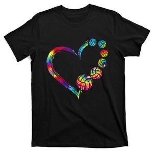 Volleyball Tie Dye Rainbow Teenage funny Volleyball Coach T-Shirt