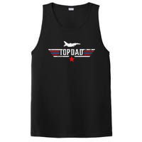 Vintage top dad top movie gun Jet Father's Day Birthday PosiCharge Competitor Tank