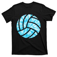 Volleyball Tie Dye Look Blue Purple Perfect Gift T-Shirt