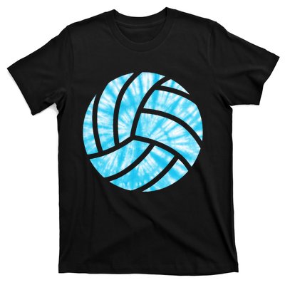 Volleyball Tie Dye Look Blue Purple Perfect Gift T-Shirt