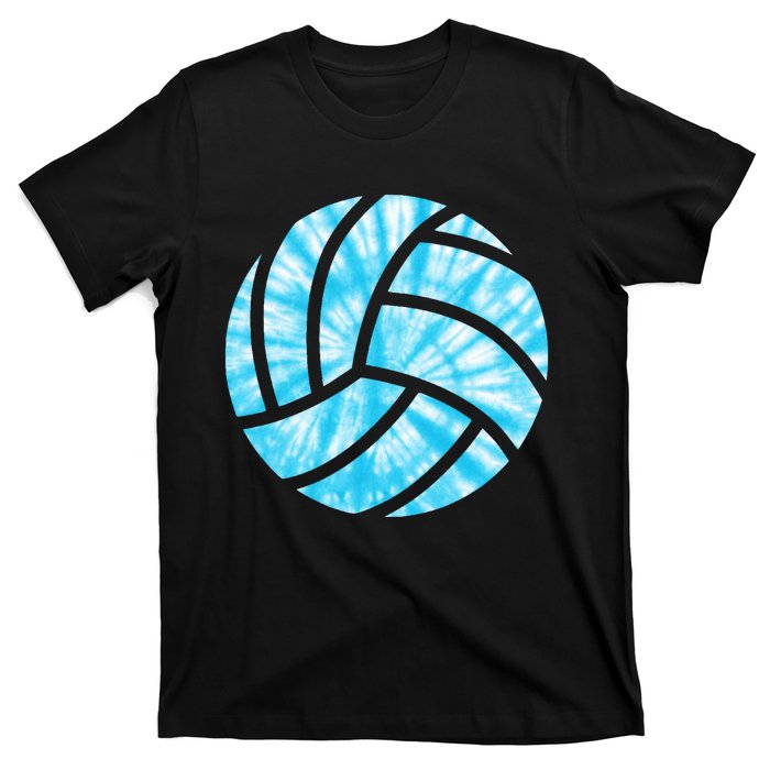 Volleyball Tie Dye Look Blue Purple Perfect Gift T-Shirt