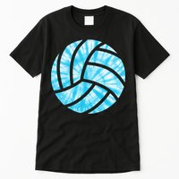 Volleyball Tie Dye Look Blue Purple Perfect Gift Tall T-Shirt