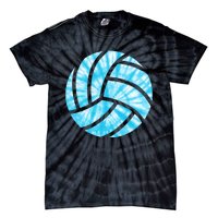 Volleyball Tie Dye Look Blue Purple Perfect Gift Tie-Dye T-Shirt