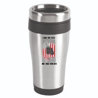 Have Two Titles Veteran And Dad I Rock Them Both 16oz Travel Tumbler